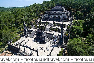 Wandeltocht Van Khai Dinh Royal Tomb, Hue, Vietnam