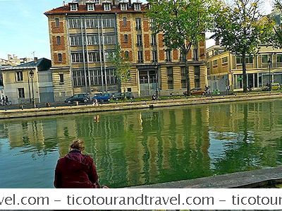 Der Canal Saint-Martin In Paris