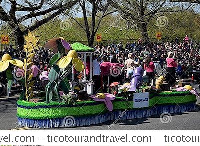 Washington, Dc: National Cherry Blossom Parade Route Karte