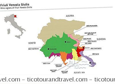 Friuli Venezia Giulia Kart Og Reiseguide