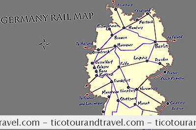 German Rail Map Dan Panduan Transportasi