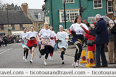 De Olney Pancake Race - Een 550-Jaar-Oude Traditie Wordt Nog Beter