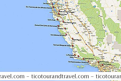 Mapa De Misiones De California