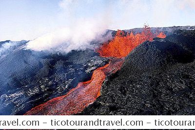 Hawaii Büyük Adasının Volkanlar